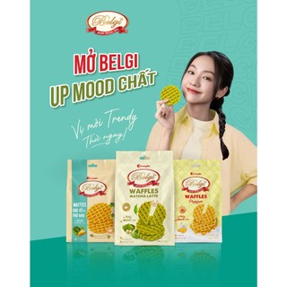 Bánh quy trứng sữa giòn 250g Belgi Tràng An vị trứng sữa, Matcha Latte, Rau Củ Phô Mai
