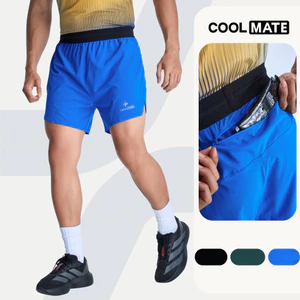 Quần shorts nam thể thao chạy bộ CoolFast 5inch không đường may giảm ma sát Coolmate
