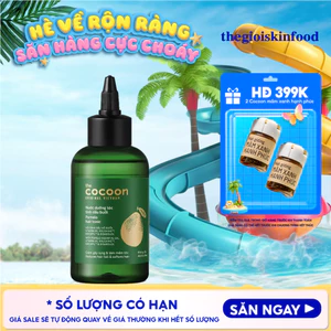 Nước Dưỡng Tóc Cocoon Hỗ Trợ Giảm Gãy Rụng Và Làm Mềm Tóc Tinh Dầu Bưởi Pomelo Hair Tonic ThegioiSkinfood