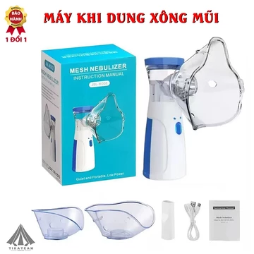 Máy Xông Mũi Cho Bé Tại Nhà, Máy Khí Dung Cầm Tay Tiện Dụng, Giúp Làm Sạch Và Bảo Vệ Sức Khỏe Mũi Họng Cho Cả Gia Đình