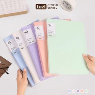 File Lá A4 Đựng Tài Liệu Nhiều Ngăn LoviOffice No.6180 – Chất Liệu Nhựa PP Cao Cấp Dẻo Dai, Bảng Màu Pastel