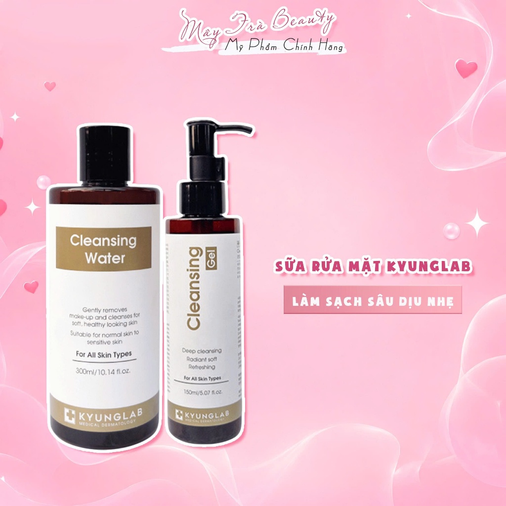 Sữa rửa mặt KyungLab Cleansing Gel 150ml làm sạch sâu dịu nhẹ không khô da