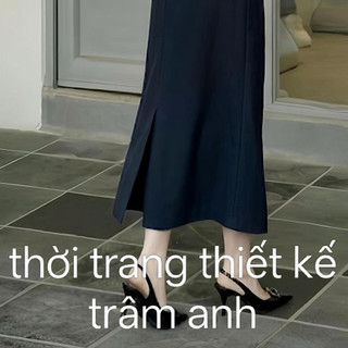 chân váy nữ a dáng dài,chân váy công sở tạo cảm giác kín đáo, trưởng thành