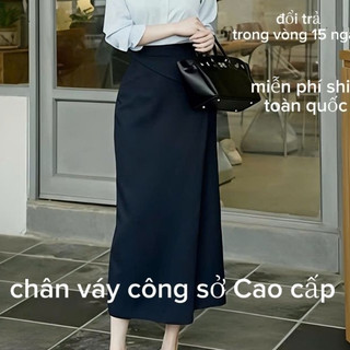 chân váy nữ a dáng dài,chân váy công sở tạo cảm giác kín đáo, trưởng thành