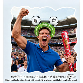 🔥 Bộ bóng bay World Cup 2026 – bóng trang trí bữa tiệc bóng đá – Không khí cổ vũ trọn vẹn