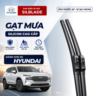 Gạt mưa ô tô Hyundai lưỡi gạt cao su Nhật Bản phủ Graphene