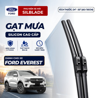 Gạt mưa Ford Everest lưỡi gạt cao su Nhật Bản phủ Graphene