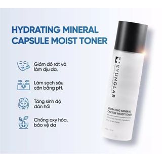 Toner Kyunglab Hydrating Mineral Capsule Moist Toner Cấp Ẩm Sâu, Cân Bằng Da, Hỗ Trợ Ngừa Lão Hóa150