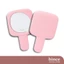 hince HAND MIRROR (PINK)