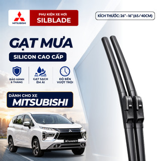 Gạt mưa ô tô Mitsubishi lưỡi gạt cao su Nhật Bản phủ Graphene