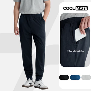 Quần Jogger thể thao Nam Excool co giãn thấm hút tốt, nhanh khô, thoáng khí Coolmate