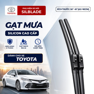 Gạt mưa ô tô Toyota lưỡi gạt cao su Nhật Bản phủ Graphene