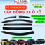 Vè che mưa xe Nhựa Đen Các Dòng Xe trên thị trường Hàng cao cấp, sáng bóng, mua về dự dán tại nhà - Giá 1 bộ