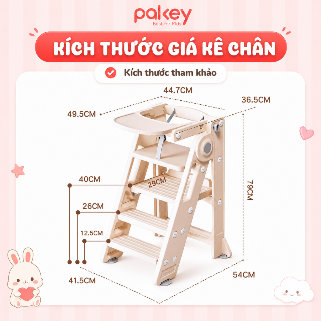 [HỎA TỐC] Ghế Tự Lập Tăng Chiều Cao Cho Trẻ, Thang Kê Chân Hỗ Trợ Bé Đánh Răng, Ăn Dặm Với Bàn Cao Tiện Lợi
