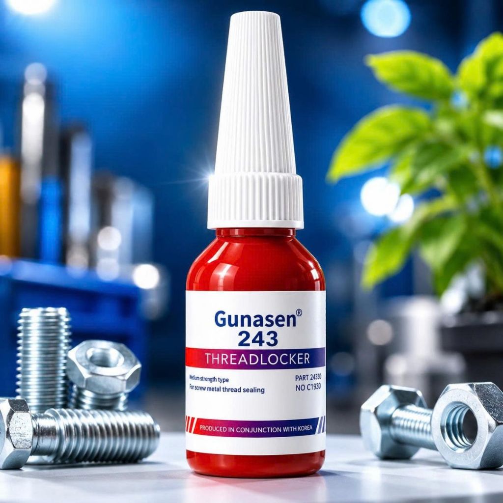 Keo Khóa Ren Gunasen 243 chống tự tháo chống rò rỉ bảo vệ mối ren 10ml