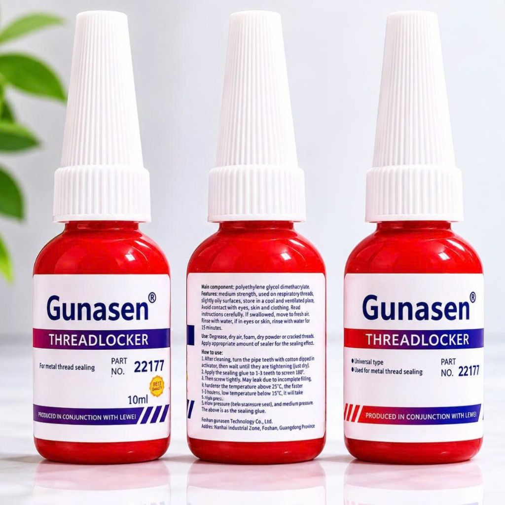 Keo Khóa Ren Gunasen 243 chống tự tháo chống rò rỉ bảo vệ mối ren 10ml
