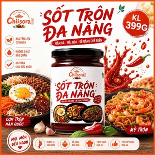 SỐT TRỘN ĐA NĂNG CHII SORA 399G - CƠM TRỘN HÀN QUỐC, MỲ TRỘN, GỎI HẢI SẢN THƠM NGON ĐẬM VỊ