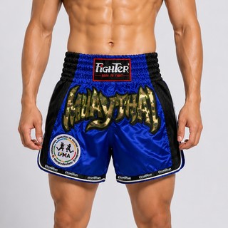 Quần Muay Fighter Cao Cấp - Hàng thủ công, vải dày, chất lượng - Muay Thai Shorts