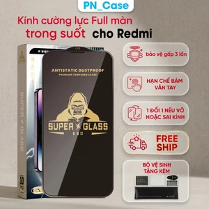 Kính cường lực KK Xiaomi redmi 14C / 13C / K70 Ultra / K70e / K80 Pro / K60 /10C/9/A3/A3x...Full màn