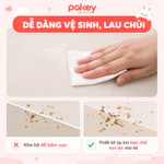[5 MẢNH] Thảm Cho Bé Chơi Bằng Da PU Cao Cấp PAKEY, Đệm Thảm Dày 4cm Siêu Êm, Siêu Bền Phong Cách Hàn Quốc — ảnh 3