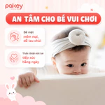 [5 MẢNH] Thảm Cho Bé Chơi Bằng Da PU Cao Cấp PAKEY, Đệm Thảm Dày 4cm Siêu Êm, Siêu Bền Phong Cách Hàn Quốc — ảnh 5
