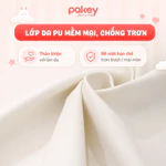 [5 MẢNH] Thảm Cho Bé Chơi Bằng Da PU Cao Cấp PAKEY, Đệm Thảm Dày 4cm Siêu Êm, Siêu Bền Phong Cách Hàn Quốc — ảnh 6