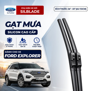 Gạt mưa ô tô Ford Explorer lưỡi gạt cao su Nhật Bản phủ Graphene