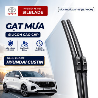 Gạt mưa Hyundai Custin thân đặc 26/16 inch (65/40cm)