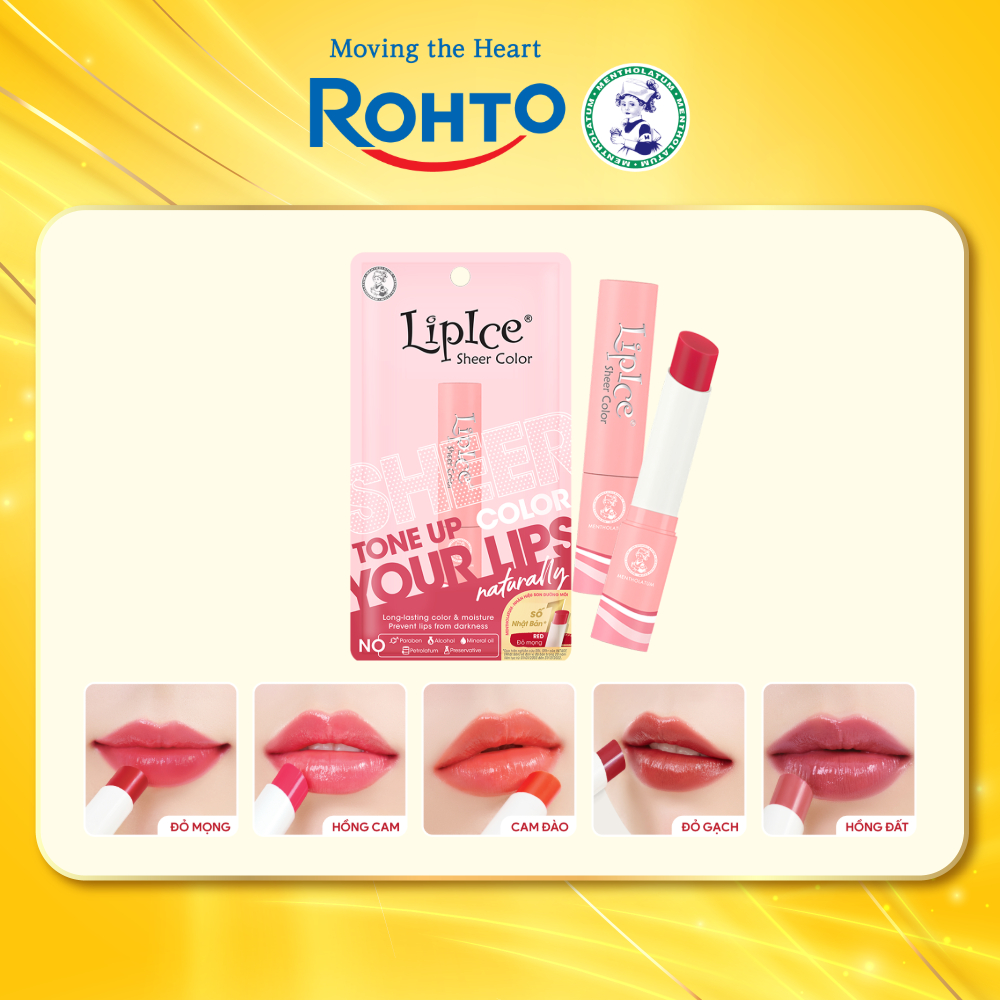 Son Dưỡng Hiệu Chỉnh Sắc Môi Tự Nhiên LipIce Sheer Color (2.4g)