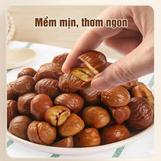 Combo 10 gói hạt dẻ Ba Con Sóc 40G ăn liền- Hạt dẻ luộc lột vỏ, hạt dẻ ngọt ăn vặt
