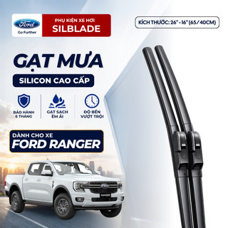 Gạt mưa ô tô Ford Ranger lưỡi gạt cao su Nhật Bản phủ Graphene