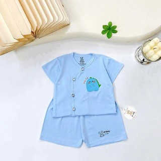 Bộ Đồ Sơ Sinh Ngắn Tay Chất Thun Lạnh Co Giãn Cho Bé Trai Bé Gái  Dịu Da Siêu Mềm Đa Dạng Họa Tiết - SS9