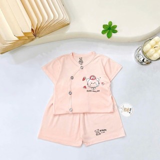 Bộ Đồ Sơ Sinh Ngắn Tay Chất Thun Lạnh Co Giãn Cho Bé Trai Bé Gái  Dịu Da Siêu Mềm Đa Dạng Họa Tiết - SS9