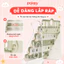 Kệ Giá Sách Cho Bé, Tủ Để Đồ Nhiều Tầng Pakey, Mẫu Mới Chắc Chắn, Dày Dặn, Nhựa Nguyên Sinh An Toàn Cho Bé