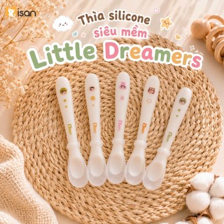Thìa ăn dặm silicon cho bé MISAN bảo vệ nướu mềm mại, muỗng tập ăn dặm an toàn cho bé sơ sinh