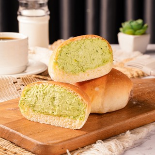 [Hoả tốc HCM] Bánh Mì Đông Lạnh Nhân Kem Tươi Vị Matcha/ Socola/ Kem Tươi/ Dưa Lưới
