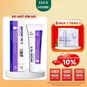 Kem Chấm Mụn Cấp Tốc Benzac Ac Benzoyl Peroxide 5% Pháp 15g An Toàn Chính Hãng