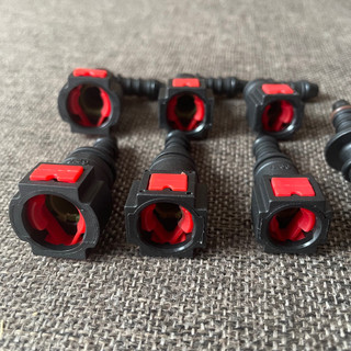 Bộ 9 Cút Nối Nhanh Ống Xăng Dầu, Khớp Nối Ống Nhiên Liệu Size 6 8 10 Li Chuyên Dụng Đo Áp Bơm Xăng