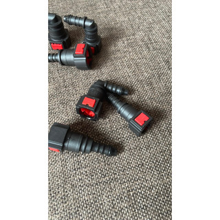 Bộ 9 Cút Nối Nhanh Ống Xăng Dầu, Khớp Nối Ống Nhiên Liệu Size 6 8 10 Li Chuyên Dụng Đo Áp Bơm Xăng
