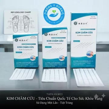 [ Lạc Á Vỉ- Chính Hãng ] Kim châm cứu LẠC Á dạng VỈ- hộp 100 kim- siêu rẻ- Đủ kích thước