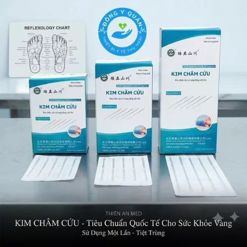 [ Lạc Á Vỉ- Chính Hãng ] Kim châm cứu LẠC Á dạng VỈ- hộp 100 kim- siêu rẻ- Đủ kích thước