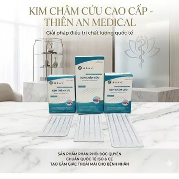 [ Lạc Á Vỉ- Chính Hãng ] Kim châm cứu LẠC Á vỉ hộp 100 kim - trong vỉ bóc - an toàn vô khuẩn