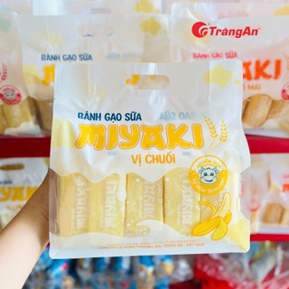 Bánh Gạo Sữa Miyaki Tràng An Không Chiên Rán An Toàn Dinh Dưỡng Thơm Ngon