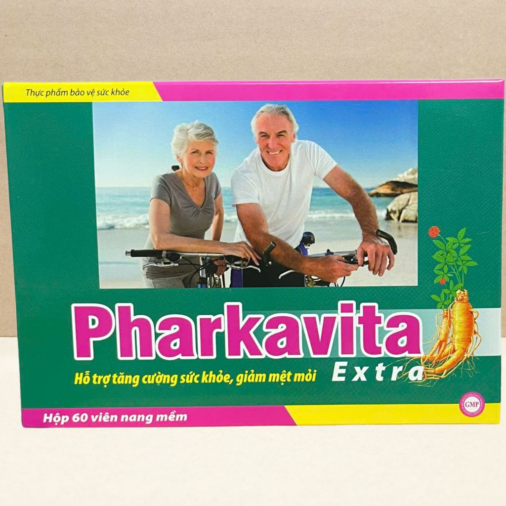 Combo 3 Hộp Pharkavita Extra Xanh Lá 60 Viên - Rostex - Vinaphar - Vitamin Chữa Lành
