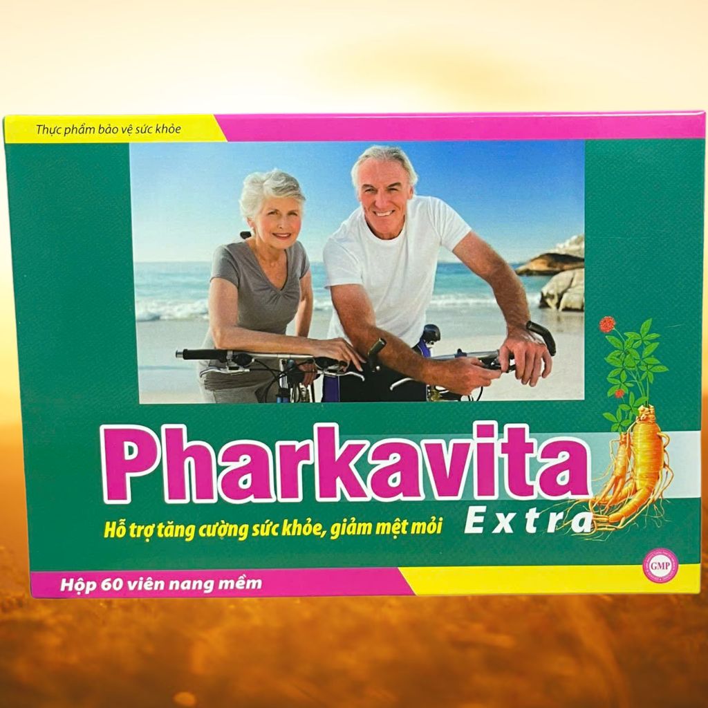 Combo 5 Hộp Pharkavita Extra Xanh Lá 60 Viên - Rostex - Vinaphar - Vitamin Thanh Lọc