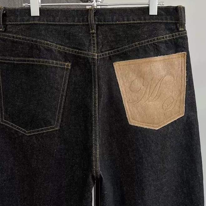Quần Jeans Form Rộng Chữ M 𝐂𝐎𝐎𝐋𝐂𝐑𝐄𝐖 Phong Cách Unisex Nam Nữ, Đường Phố QTD009 | BigBuy360 - bigbuy360.vn