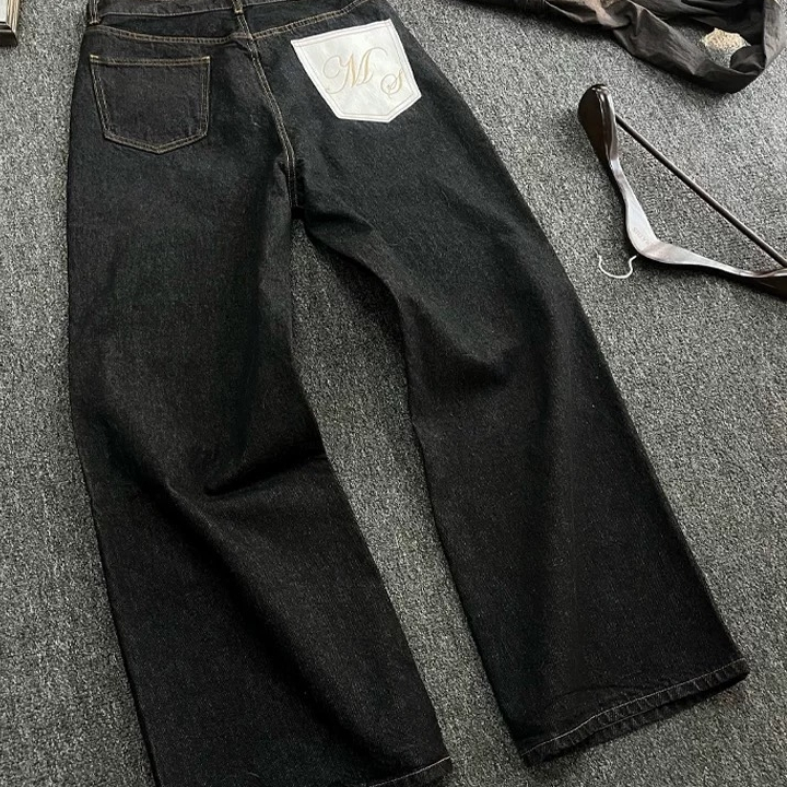 Quần Jeans Form Rộng Chữ M 𝐂𝐎𝐎𝐋𝐂𝐑𝐄𝐖 Phong Cách Unisex Nam Nữ, Đường Phố QTD009 | BigBuy360 - bigbuy360.vn