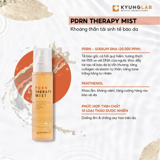 Xịt Khoáng Dưỡng Ẩm KyungLab PDRN Therapy Mist 150ml Hỗ Trợ Cấp Nước, Làm Dịu Và Phục Hồi Da