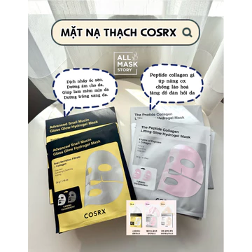 [GIÁ 1 MIẾNG] MẶT NẠ THẠCH HYDROGEL COSRX MASK