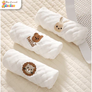 Khăn Xô Cho Bé 6 Lớp Cao Cấp – Cotton Mềm Mại, Thấm Hút Tốt, Dịu Nhẹ Cho Bé Yêu DouDou 30x30 cm